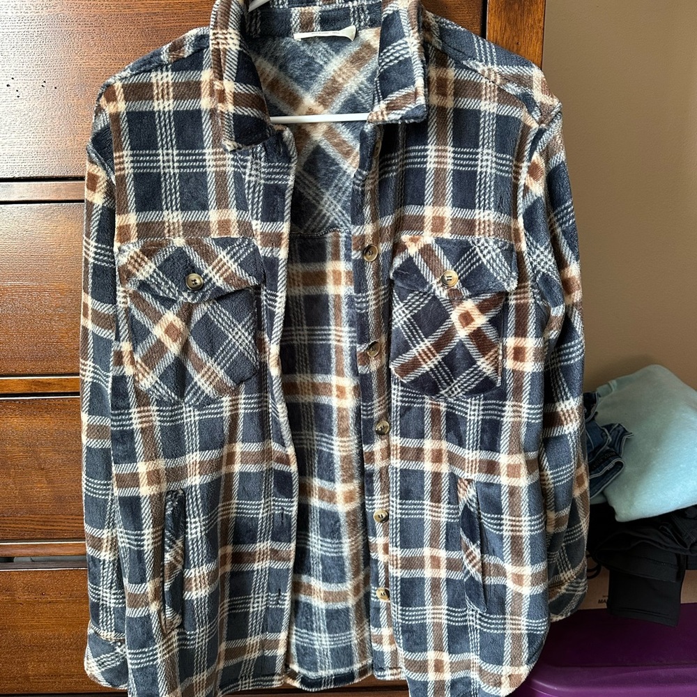 Doe & Rae Plush Shacket